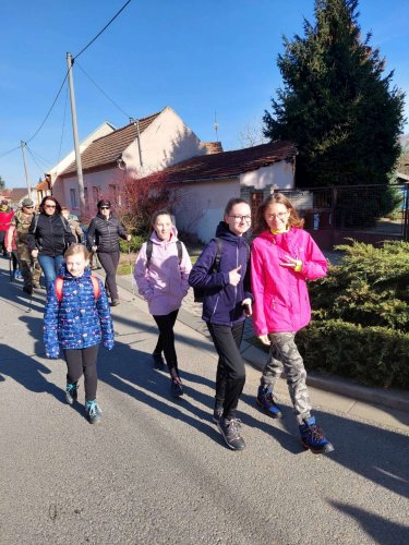 Vycházka Sokolů na 20. Josefský pochod okolo Hlubočku - 18.3.2023